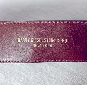 Barry Kieselstein- Cord three-piece alligator leather belt
