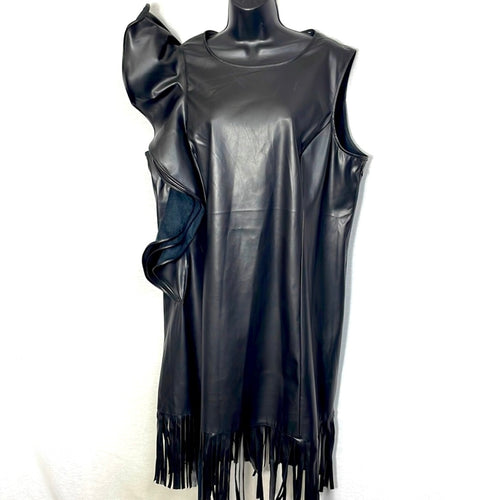 Samuel dong, faux, leather dress