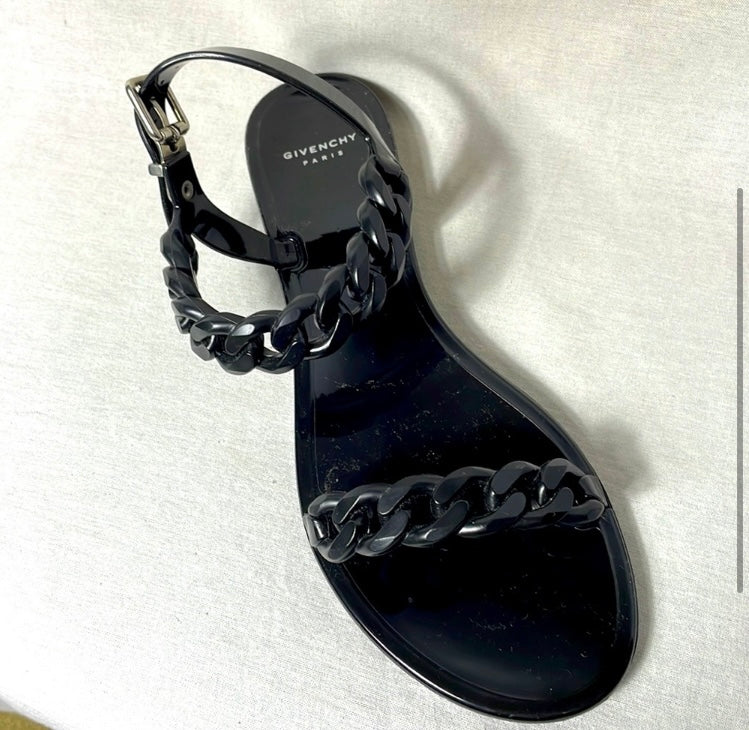 Så mange forsikring Venlighed Givenchy rubber sandals – Deja Vu Upscale Designer Resale