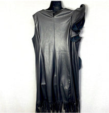 Load image into Gallery viewer, Samuel dong, faux, leather dress