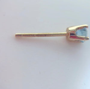 Aquamarine March BS earrings