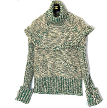 Load image into Gallery viewer, CHANEL collar scarf &amp; sweater