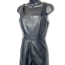 Load image into Gallery viewer, Alice + Olivia faux leather jumpsuit