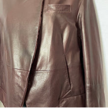 Load image into Gallery viewer, Brunello Cucinelli leather blazer