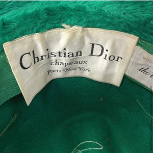Christian Dior Chapeaux felt hat